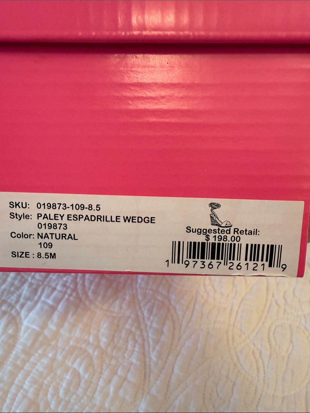 Lilly Pulitzer Metallic Gold Wedge Espadrilles - Picture 4 of 5
